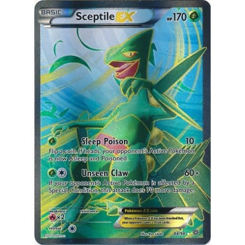 XY Ancient Origins 084/98  Sceptile EX (Full Art)