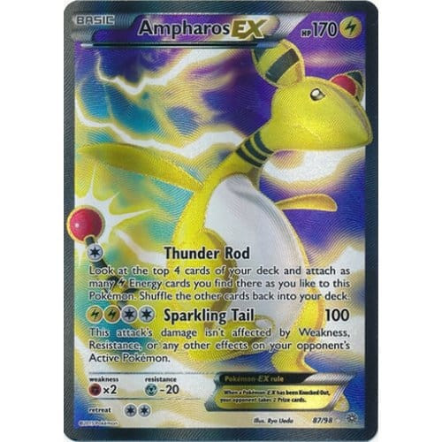 XY Ancient Origins 087/98  Ampharos EX (Full Art)