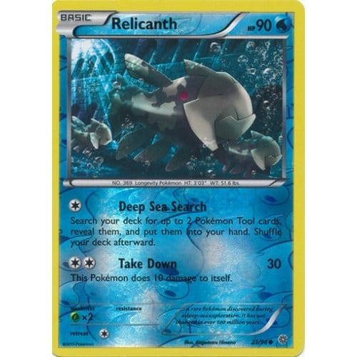 XY Ancient Origins 023/98  Relicanth (Reverse Holo)
