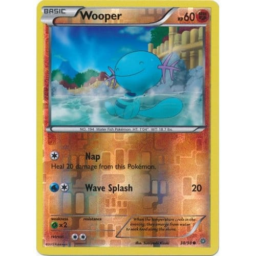 XY Ancient Origins 038/98  Wooper (Reverse Holo)