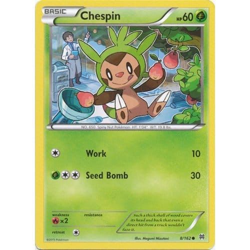XY Break Through 008/162 Chespin