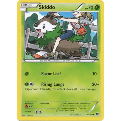 XY Break Through 016/162 Skiddo