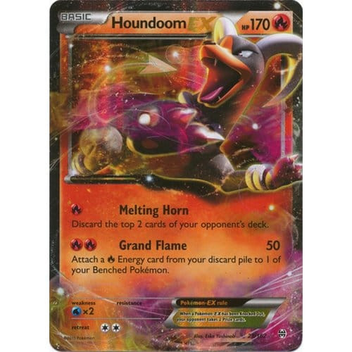 XY Break Through 021/162 Houndoom EX (Half Art)