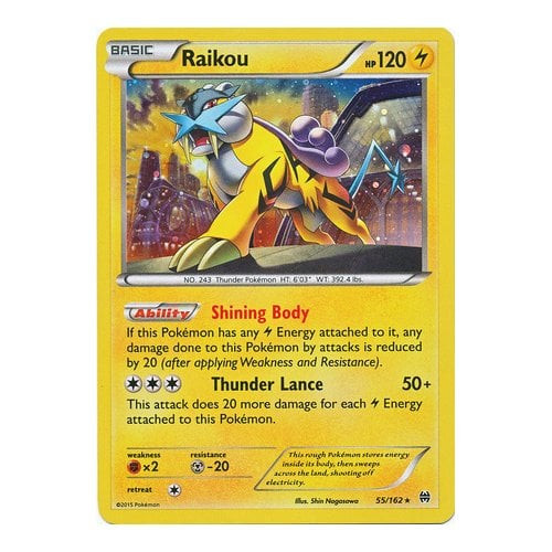 XY Break Through 055/162 Raikou (Cosmo Holo)