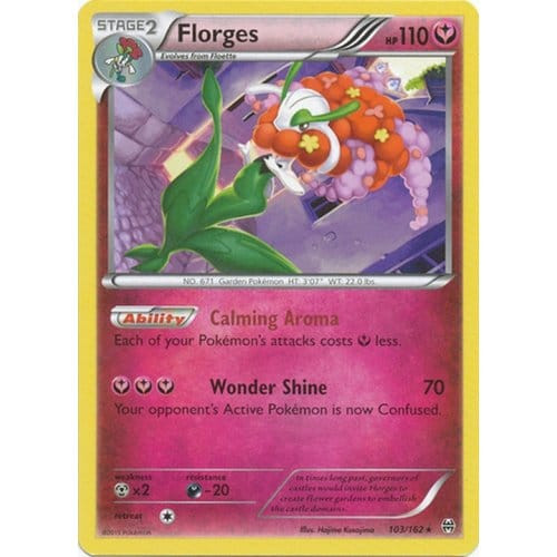 XY Break Through 103/162 Florges
