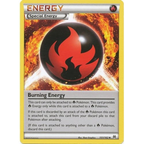 XY Break Through 151/162 Burning Energy