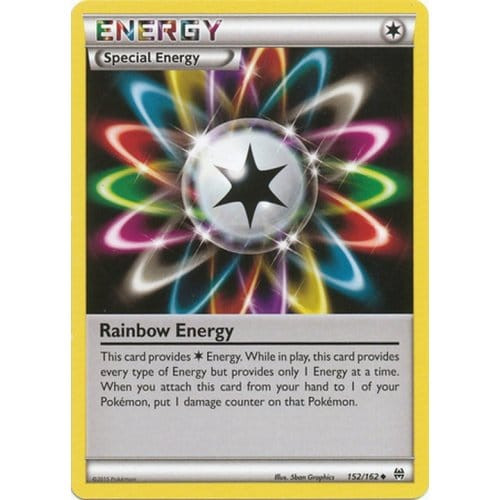 XY Break Through 152/162 Rainbow Energy