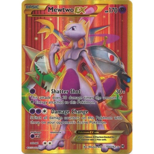 XY Break Through 164/162 Mewtwo EX (Secret Rare)