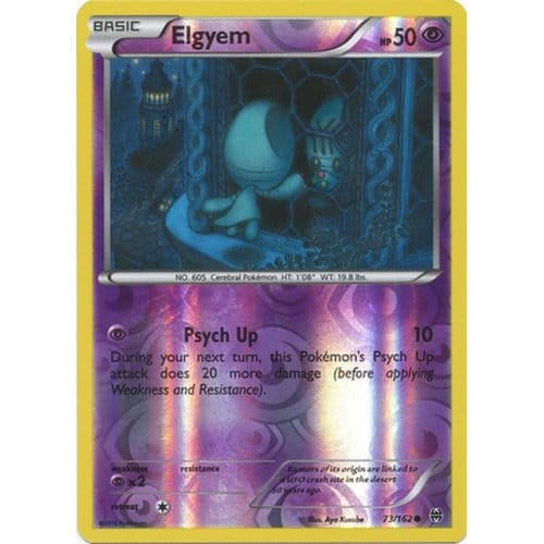 XY Break Through 073/162 Elgyem (Reverse Holo)