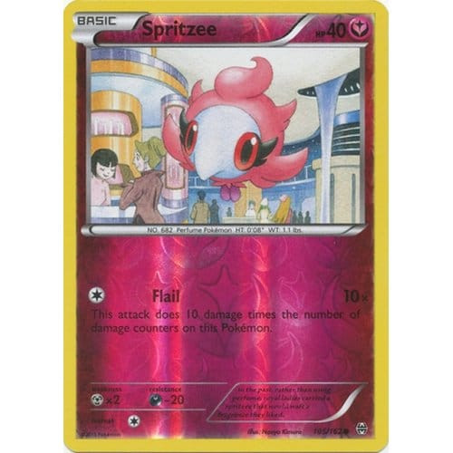 XY Break Through 105/162 Spritzee (Reverse Holo)
