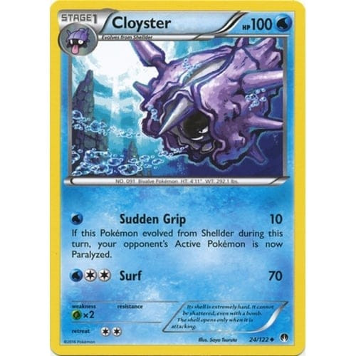XY BREAKpoint 24/122 Cloyster