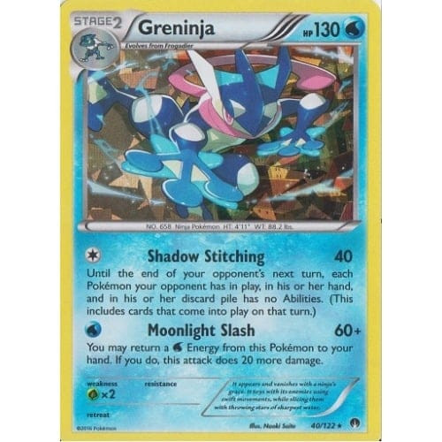 XY BREAKpoint 40/122 Greninja (Shatter Holo)