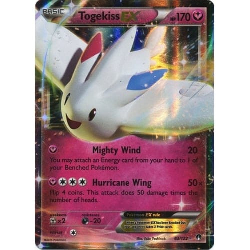 XY BREAKpoint 83/122 Togekiss EX (Half Art)
