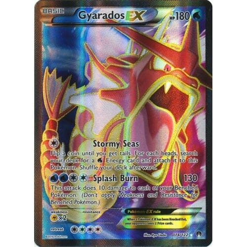 XY BREAKpoint 114/122 Gyarados EX (Shiny Full Art)