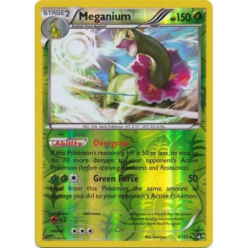 XY BREAKpoint 3/122 Meganium (Reverse Holo)