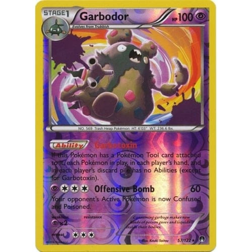 XY Break Point 057/122 Garbodor (Reverse Holo)