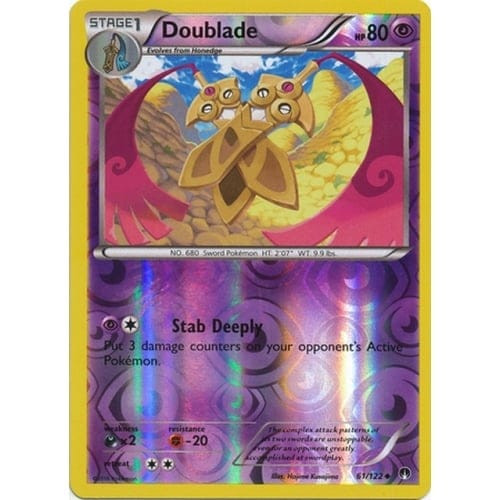 XY Break Point 061/122 Doublade (Reverse Holo)