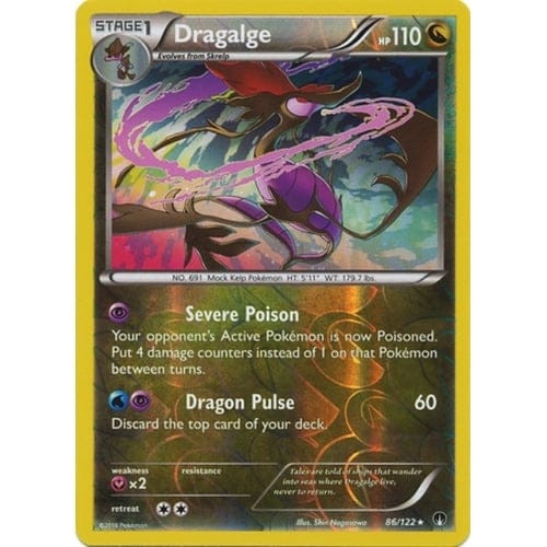 XY Break Point 086/122 Dragalge (Reverse Holo)