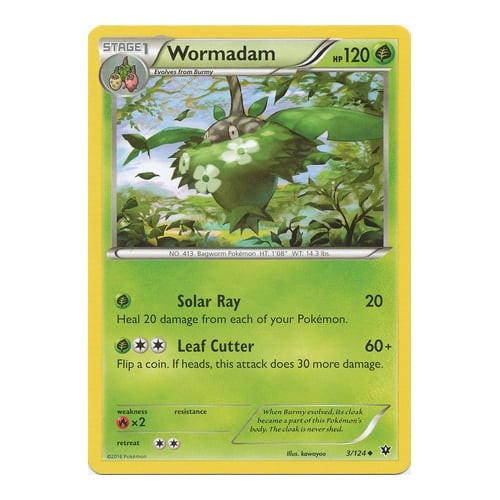 XY Fates Collide 3/124 Wormadam