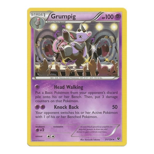 XY Fates Collide 031/124 Grumpig