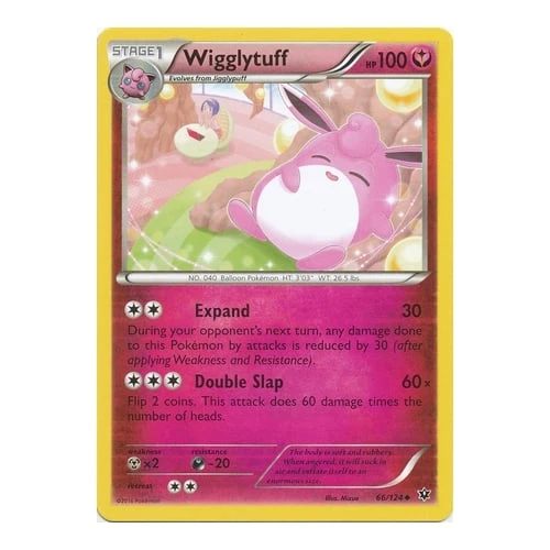 XY Fates Collide 66/124 Wigglytuff