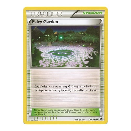 XY Fates Collide 100/124 Fairy Garden