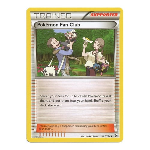 XY Fates Collide 107/124 Pokemon Fan Club
