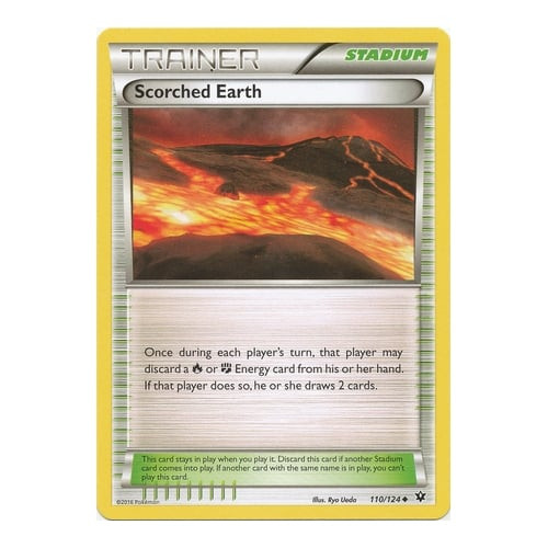 XY Fates Collide 110/124 Scorched Earth