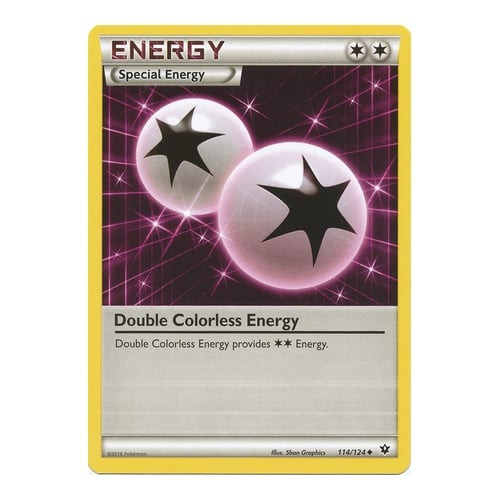 XY Fates Collide 114/124 Double Colorless Energy