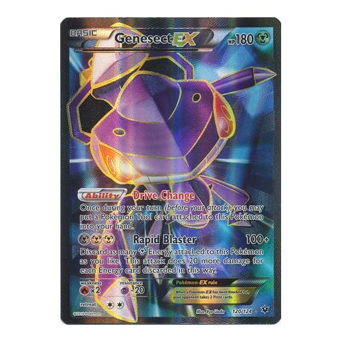 XY Fates Collide 120/124 Genesect EX (Full Art)