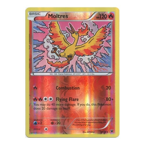 XY Fates Collide 009/124 Moltres (Reverse Holo)