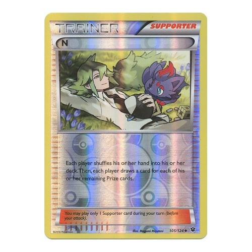 XY Fates Collide 105/124 N (Reverse Holo)