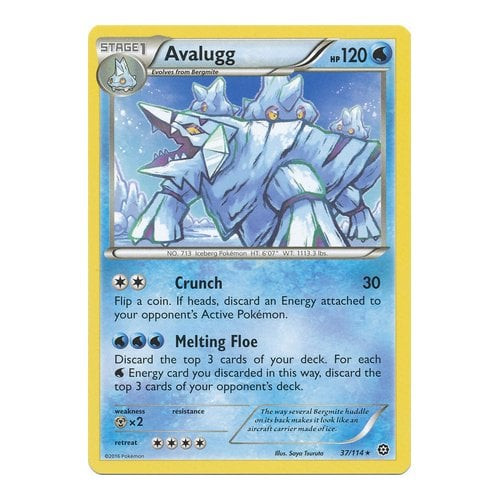 XY Steam Siege 37/114 Avalugg