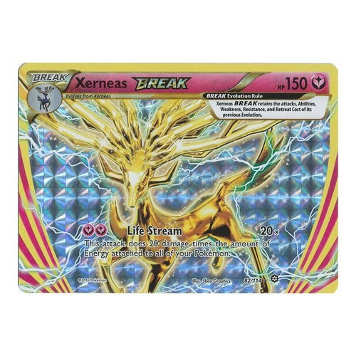 XY Steam Siege 082/114 Xerneas BREAK