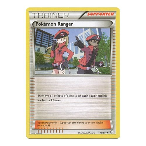 XY Steam Siege 104/114 Pokemon Ranger