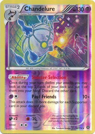 XY Steam Siege 50/114 Chandelure (Reverse Holo)