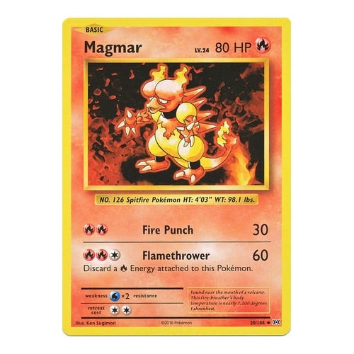 XY Evolutions 20/108 Magmar