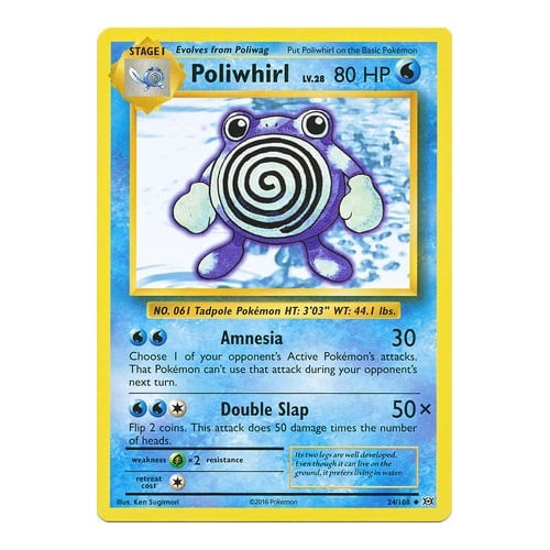 XY Evolutions 24/108 Poliwhirl