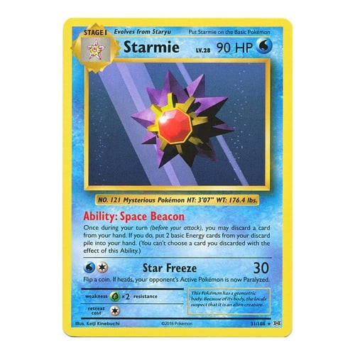 XY Evolutions 31/108 Starmie
