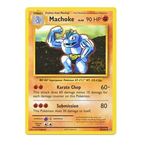 XY Evolutions 58/108 Machoke