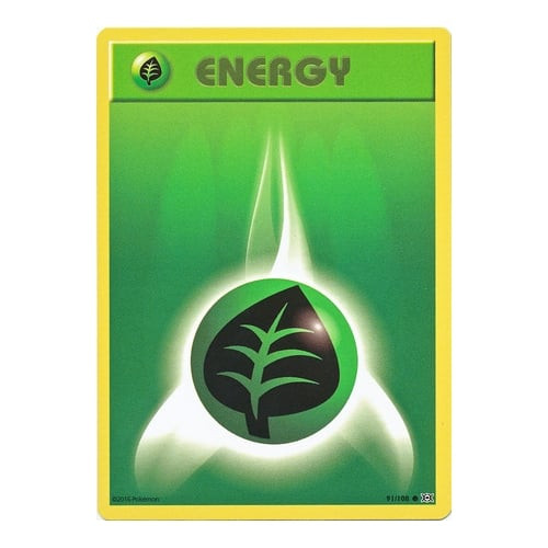 XY Evolutions 91/108 Grass Energy