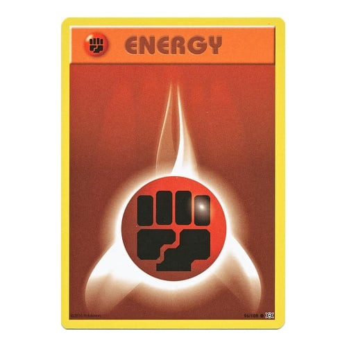 XY Evolutions 96/108 Fighting Energy