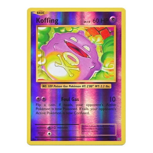 XY Evolutions 050/108 Koffing (Reverse Holo)