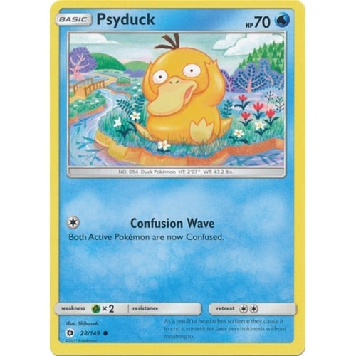 Sun and Moon (Base Set) 28/149 Psyduck