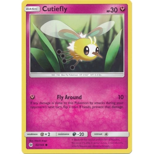 Sun and Moon (Base Set) 092/149 Cutiefly