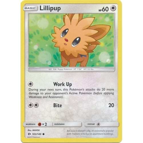 Sun and Moon (Base Set) 103/149 Lillipup