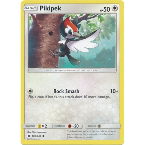 Sun and Moon (Base Set) 106/149 Pikipek