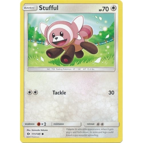 Sun and Moon (Base Set) 111/149 Stufful