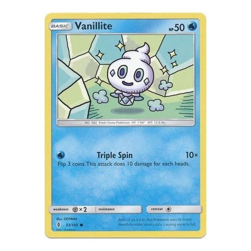 SM Guardians Rising 33/145 Vanillite