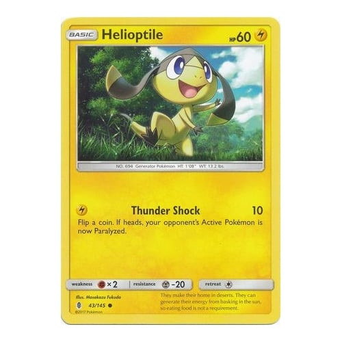 SM Guardians Rising 43/145 Helioptile